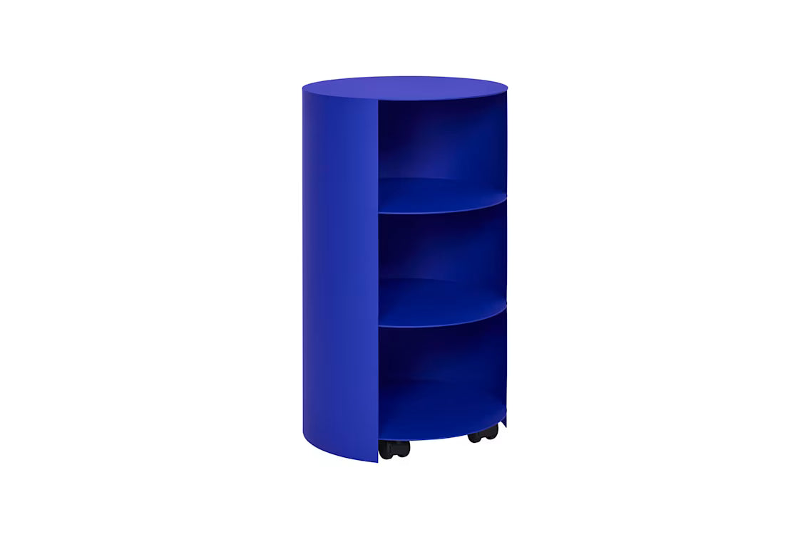Hide Pedestal Shelves
