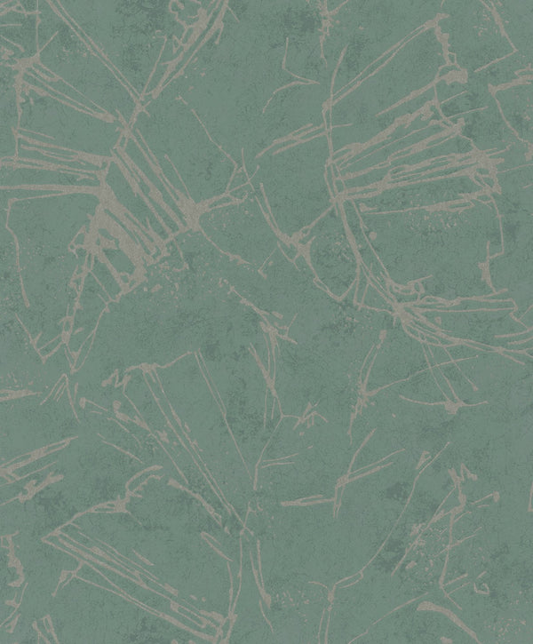 Terra Graphic Abstract Wallpaper In Green Rose Gold Gw 34617 1