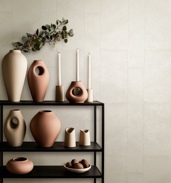 Terra Graphic Abstract Wallpaper In Silver Grey Beige Gw 34642 2