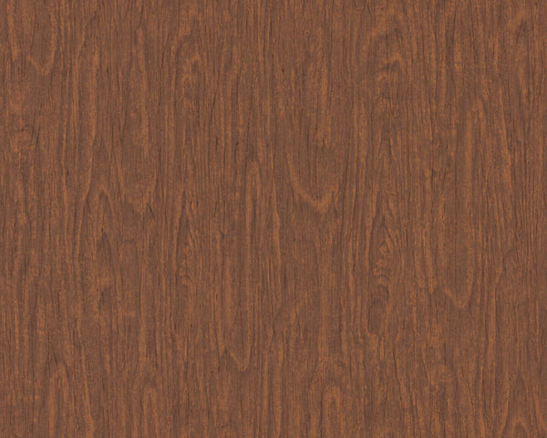 Woodgrain Textured Wallpaper in Brown/Red from the Versace IV Collection