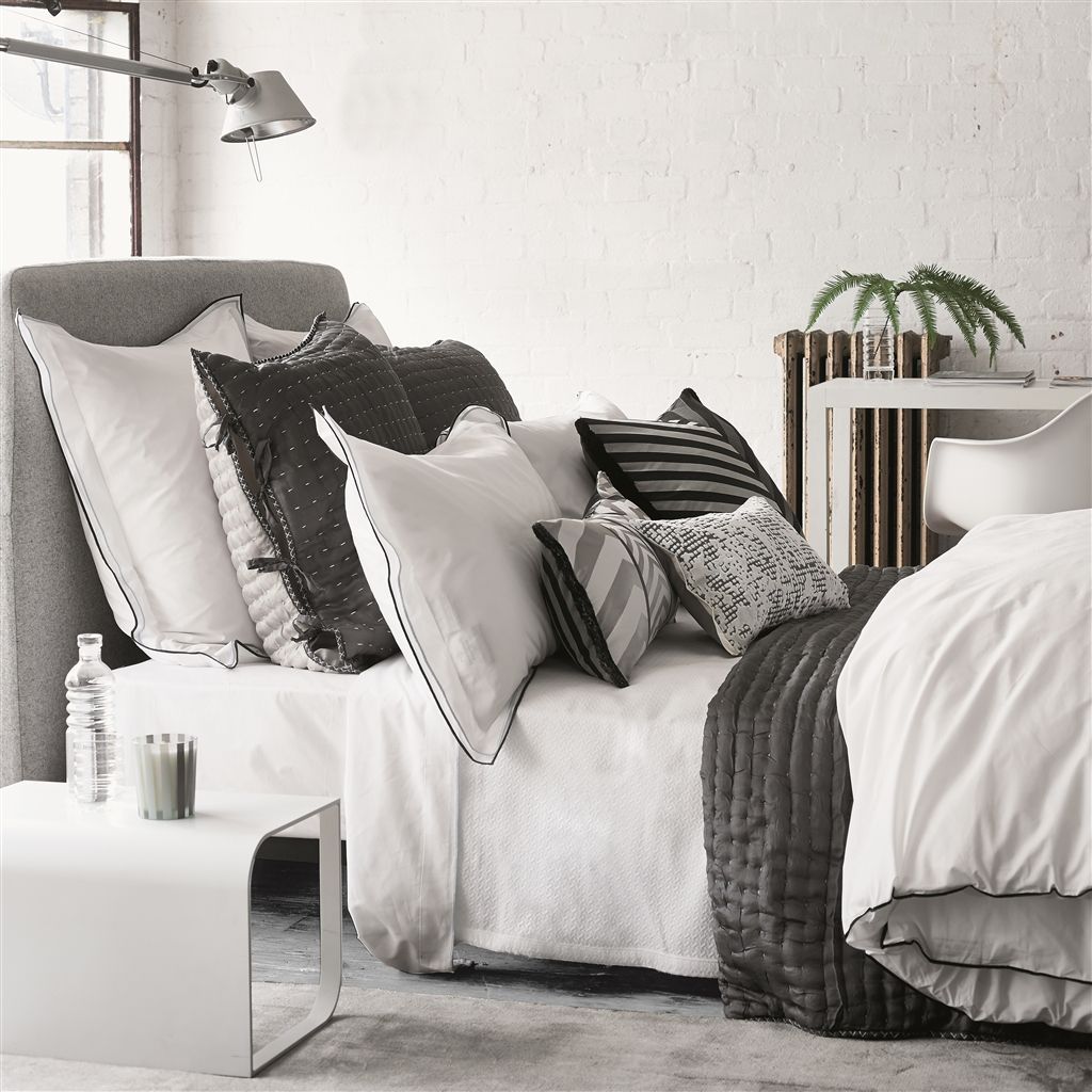 Astor Charcoal Dove Bedding Set Design By Designers Guild 6