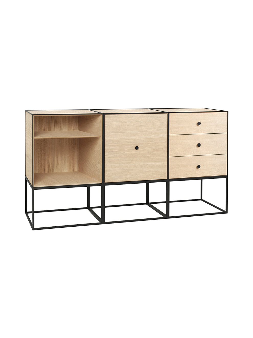 Frame Sideboard Trio New Audo Copenhagen Bl39471 2