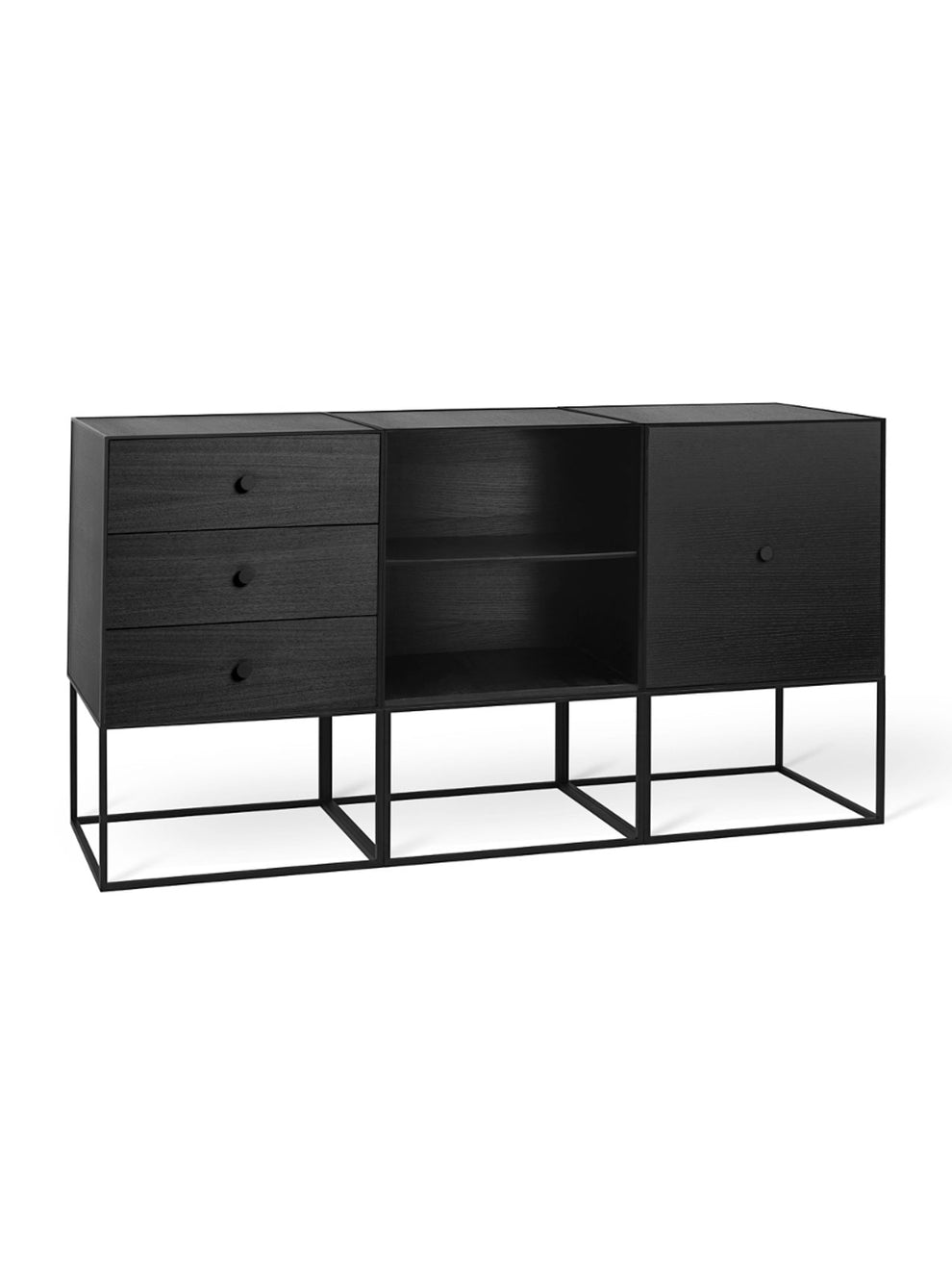 Frame Sideboard Trio New Audo Copenhagen Bl39471 3
