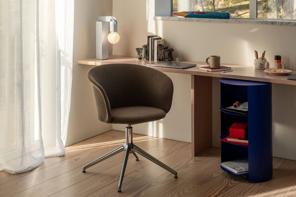 knuckle table lamp us plug brushed aluminum by hem hem 20466