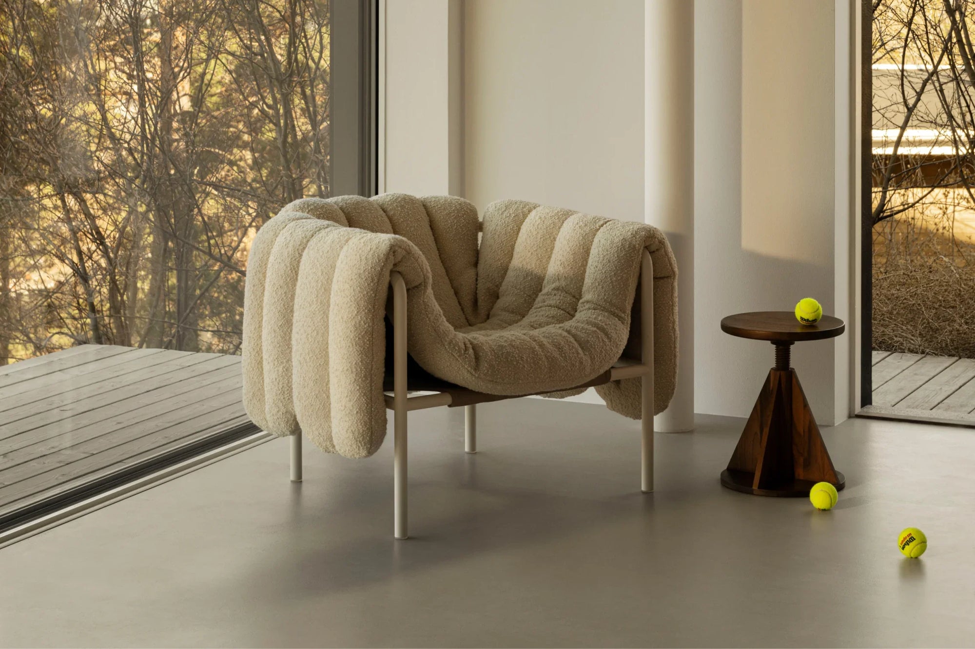 puffy eggshell lounge chair bu hem 20296 6