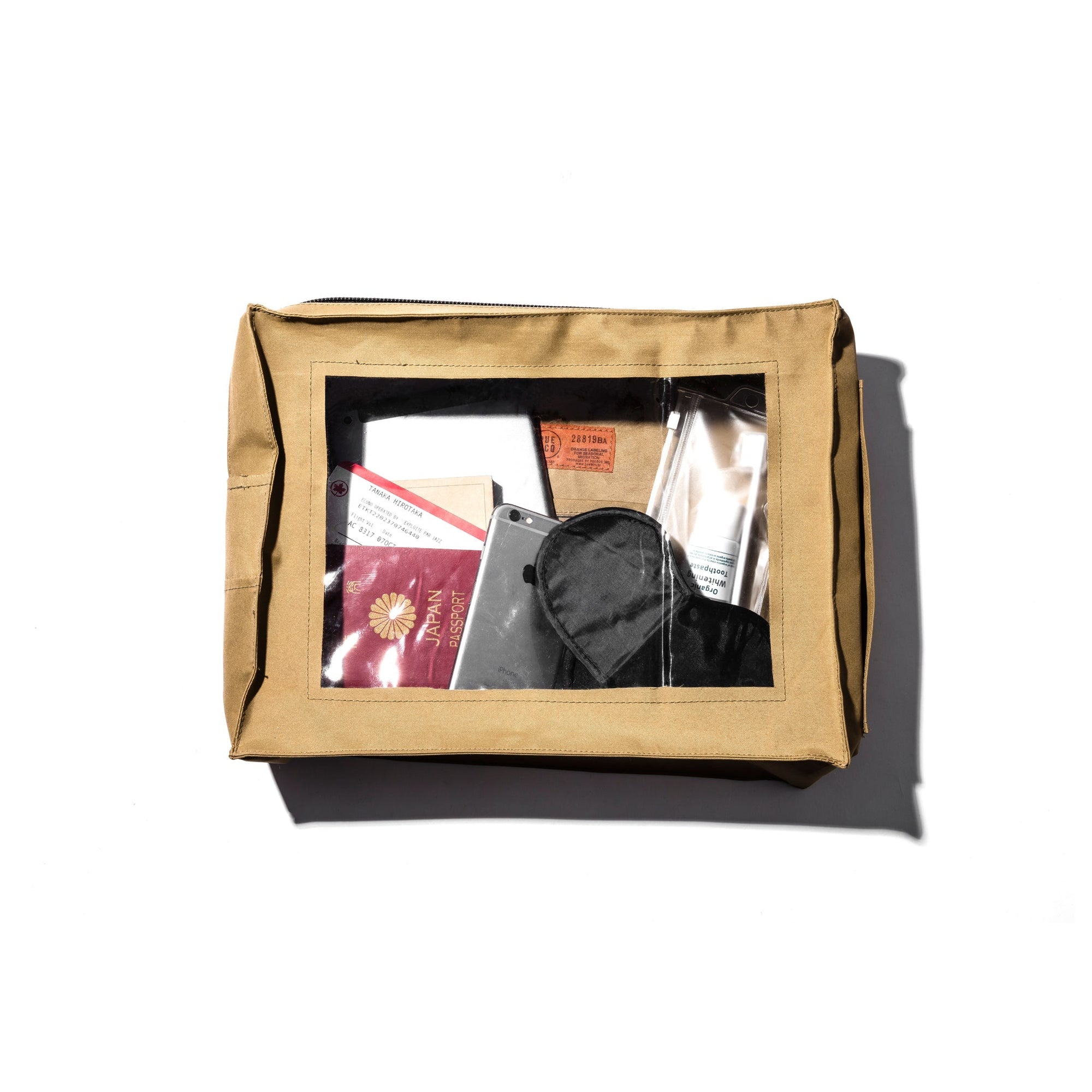 Rubberized Fabric Flight Pouch 3