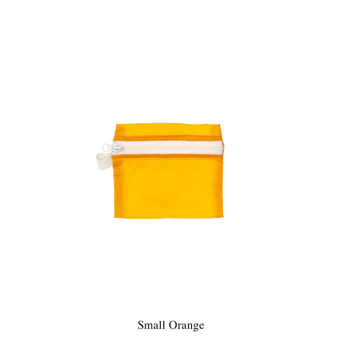 Vintage Parachute Light Pouch Small Orange Design By Puebco 3