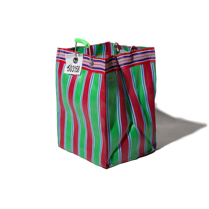 recycled plastic stripe bag rectangle d30 by puebco 503219 5