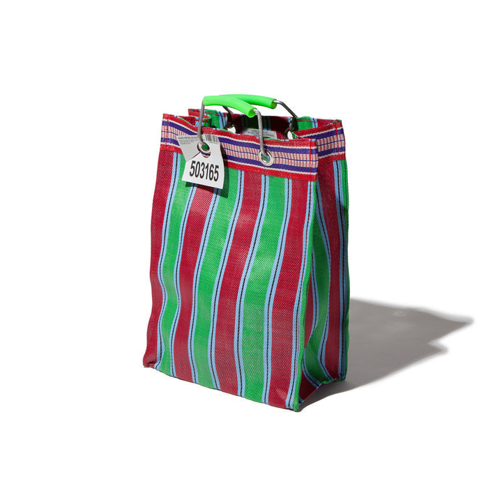 recycled plastic stripe bag rectangle d15 by puebco 503332 5