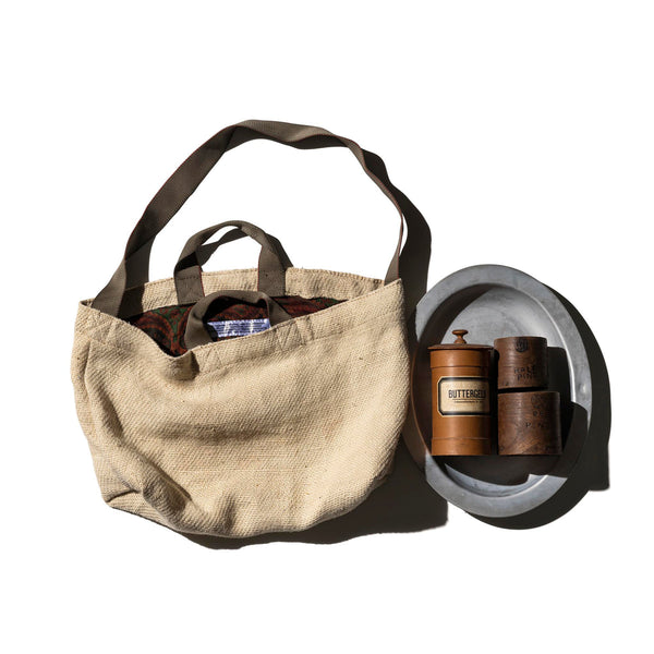 Jute Grain Shoulder Bag By Puebco 503691 1