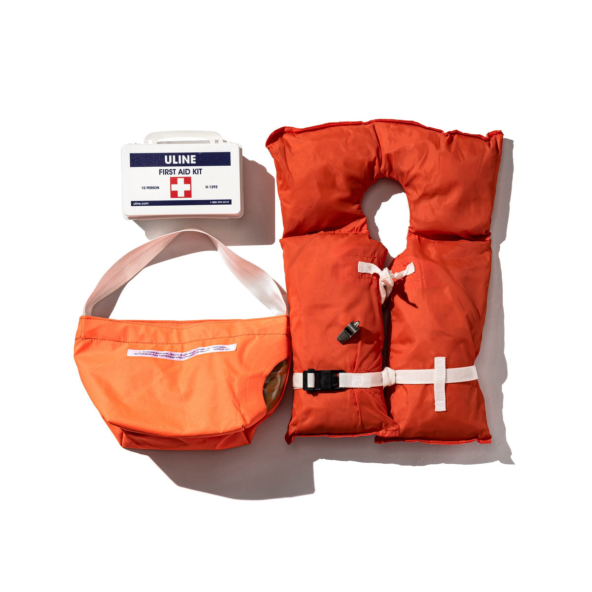 Vintage Emergency Boat Fabric Bag