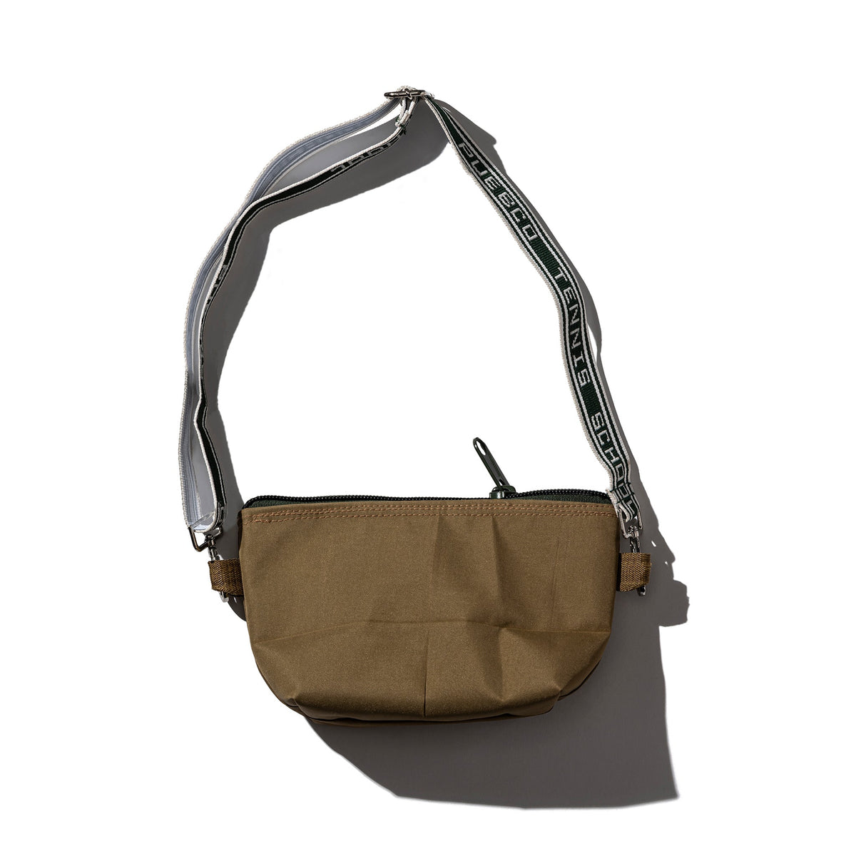 Rubberized Hood Fabric x Jacquard Pouch