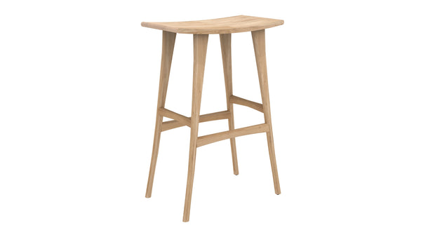 Oak Osso Bar Stool in Various Colors