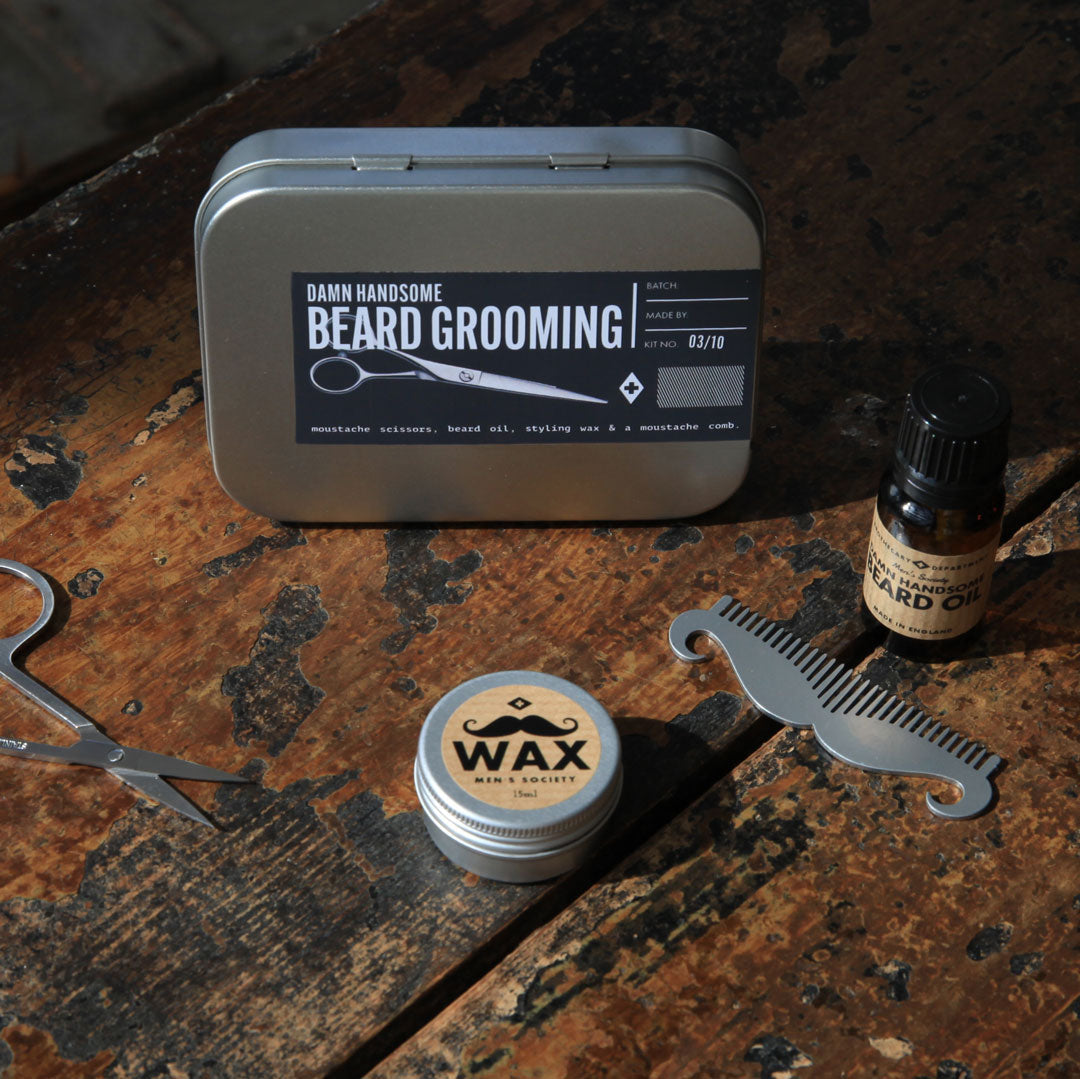 damn handsome beard grooming kit by mens society msn2g3 2