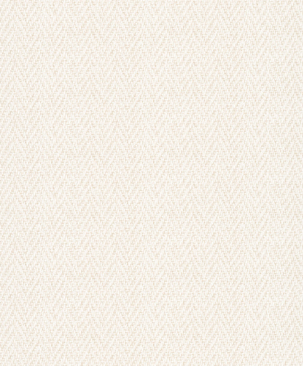 Faux Sisal Vinyl Wallpaper in Cream