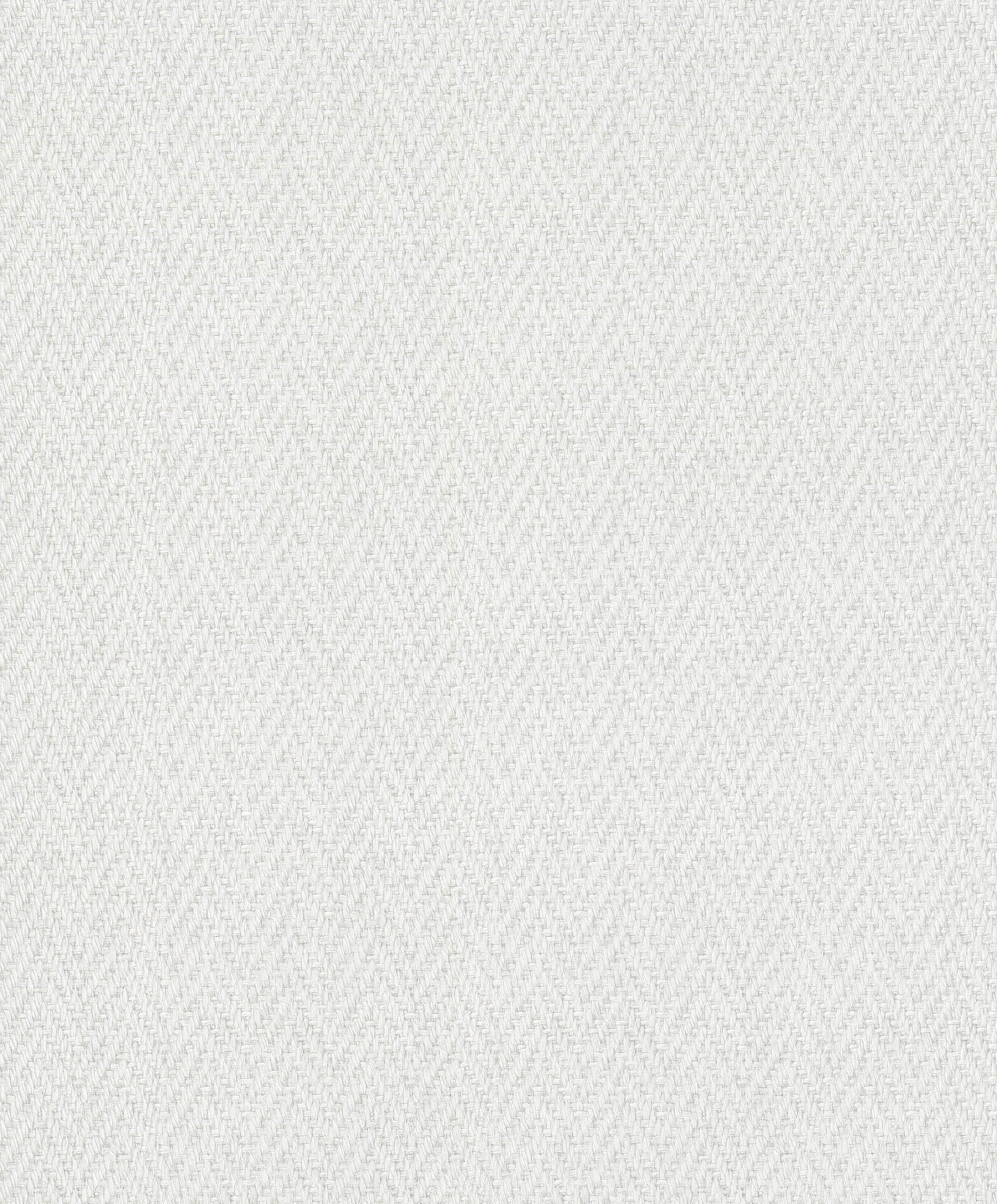 Faux Sisal Vinyl Wallpaper in White