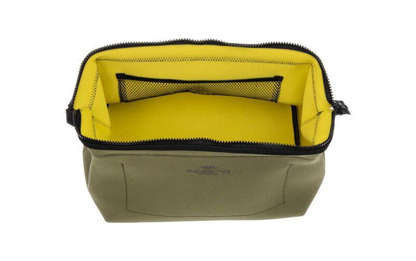 wired pouch large olive yellow design by puebco 7
