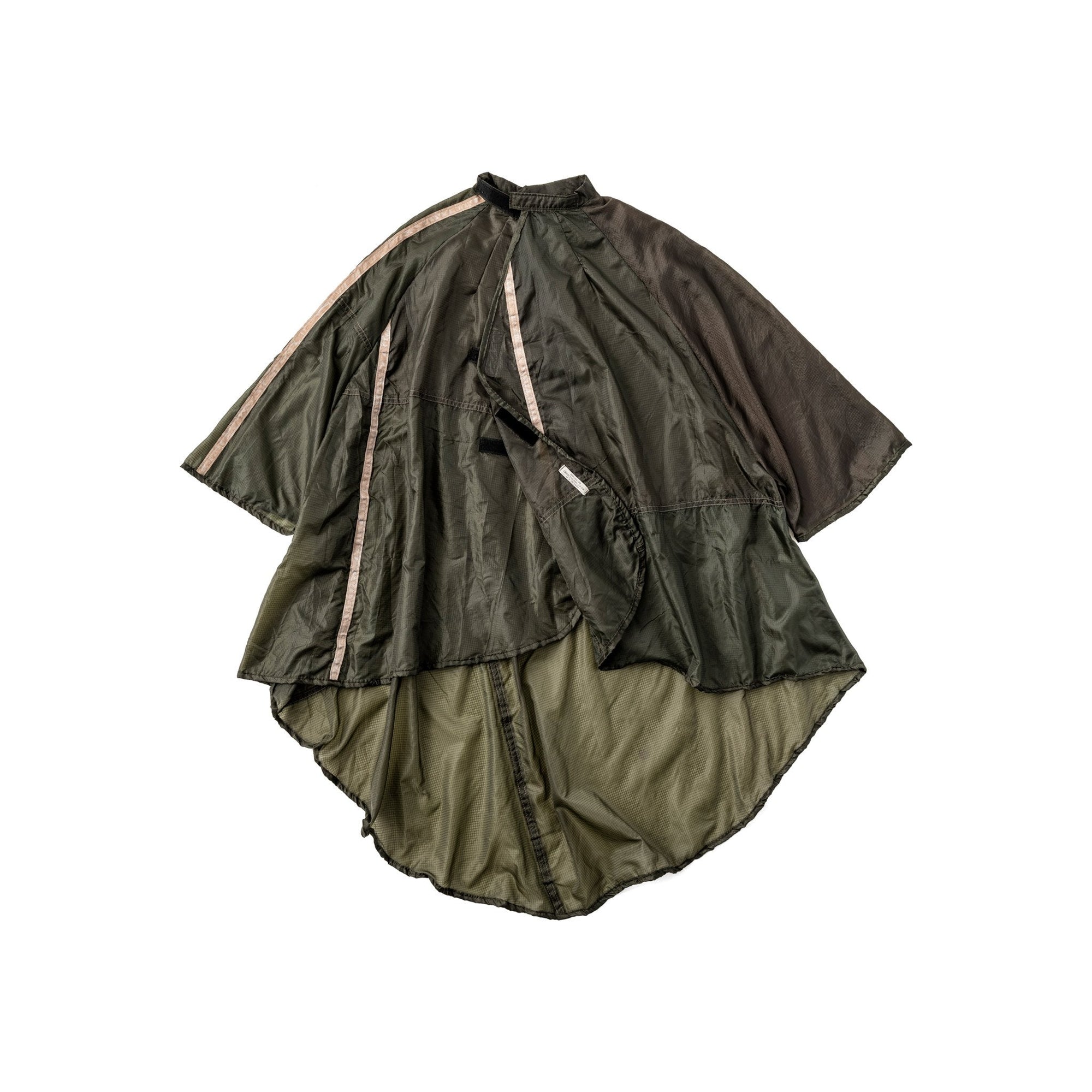 vintage parachute barber cape 3