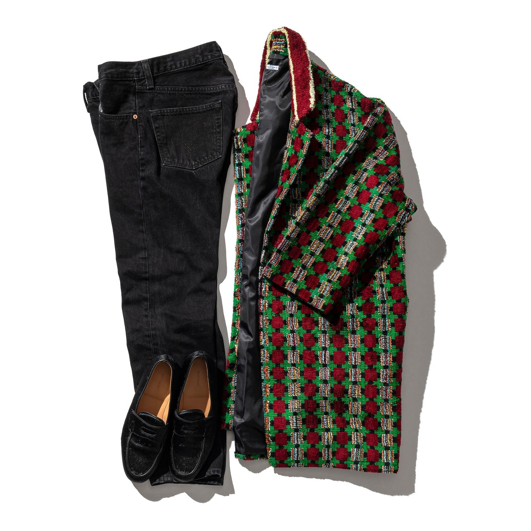 Truck Seat Fabric Collared Coat - 3