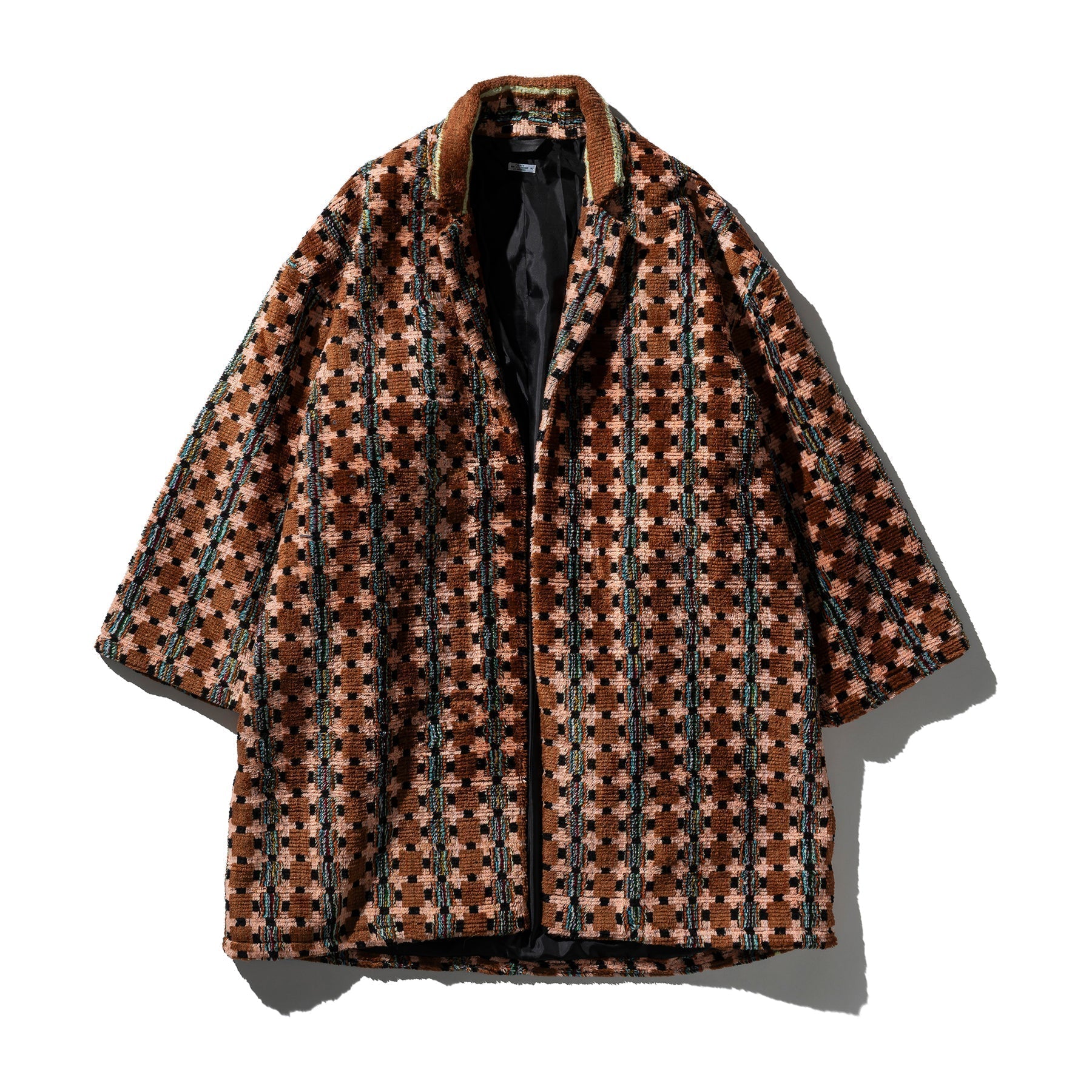 Truck Seat Fabric Collared Coat - 2