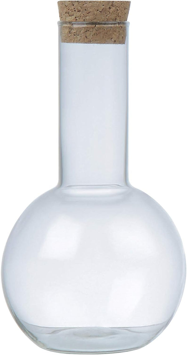 Small Clear Cork Stopper Glass Bottle By Bd Edition 1