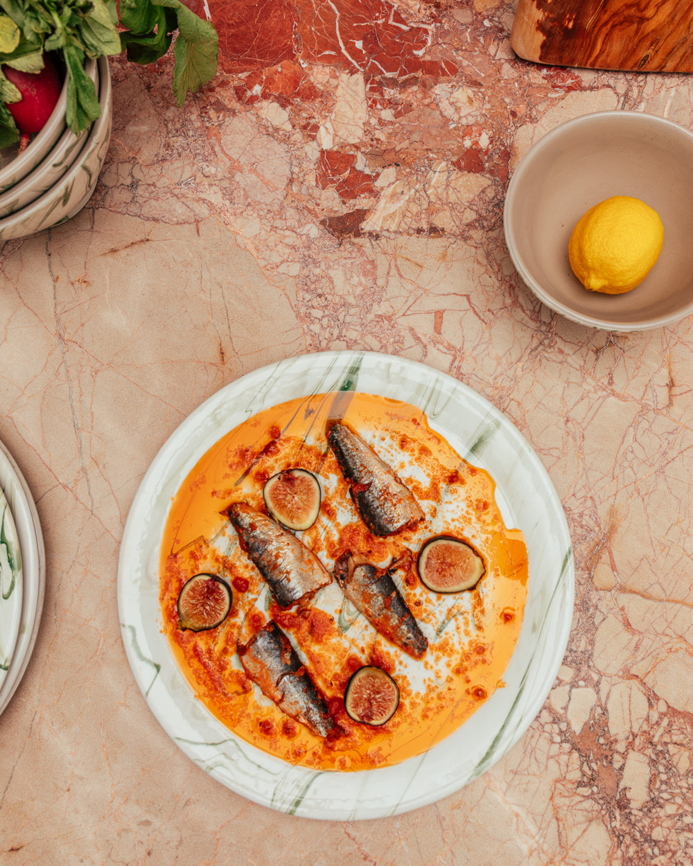 Marble Olive Dinner Plate Set Of 4 Uvn 1000140 2