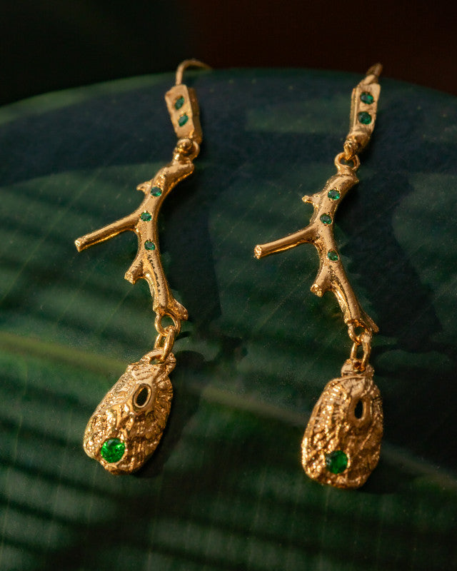 Outer Reef Emerald Earring Set 5