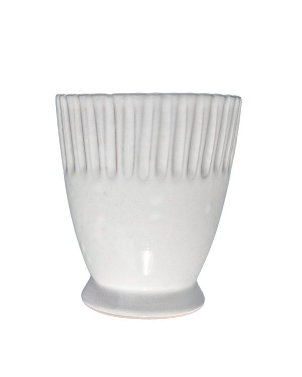 Milk White Lines Tumbler