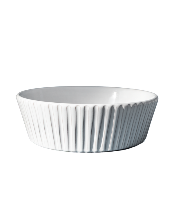Lines Pasta Bowl in Milk White - Set of 4