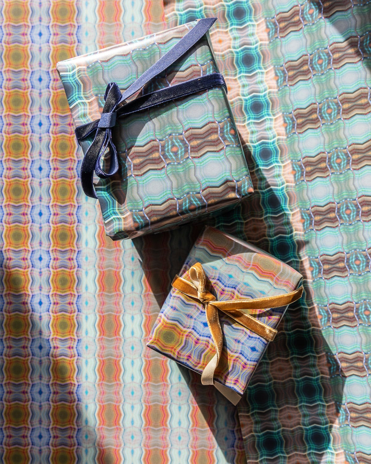 New Plaid Wrapping Paper