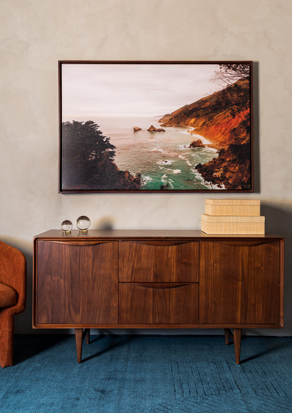 Big Sur 2 Framed Canvas