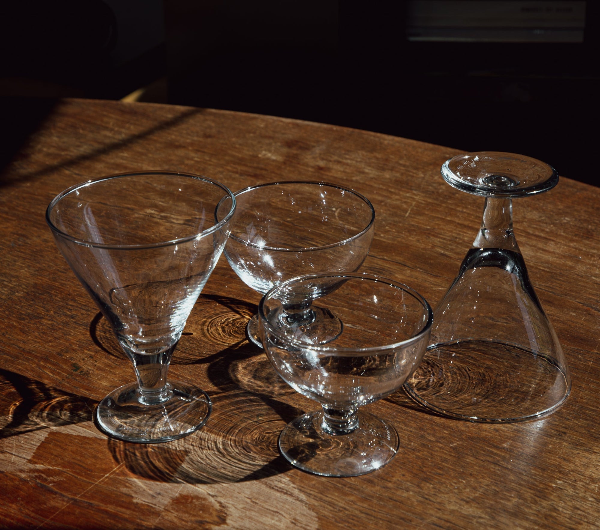 Blown Glass Dessert Cup Round 4