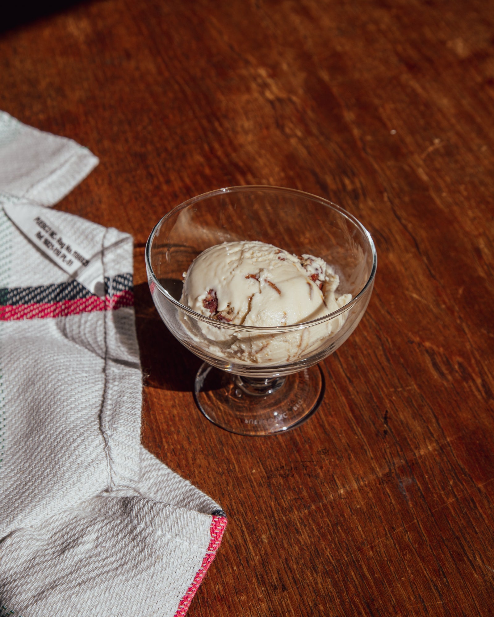 Blown Glass Dessert Cup Round 7