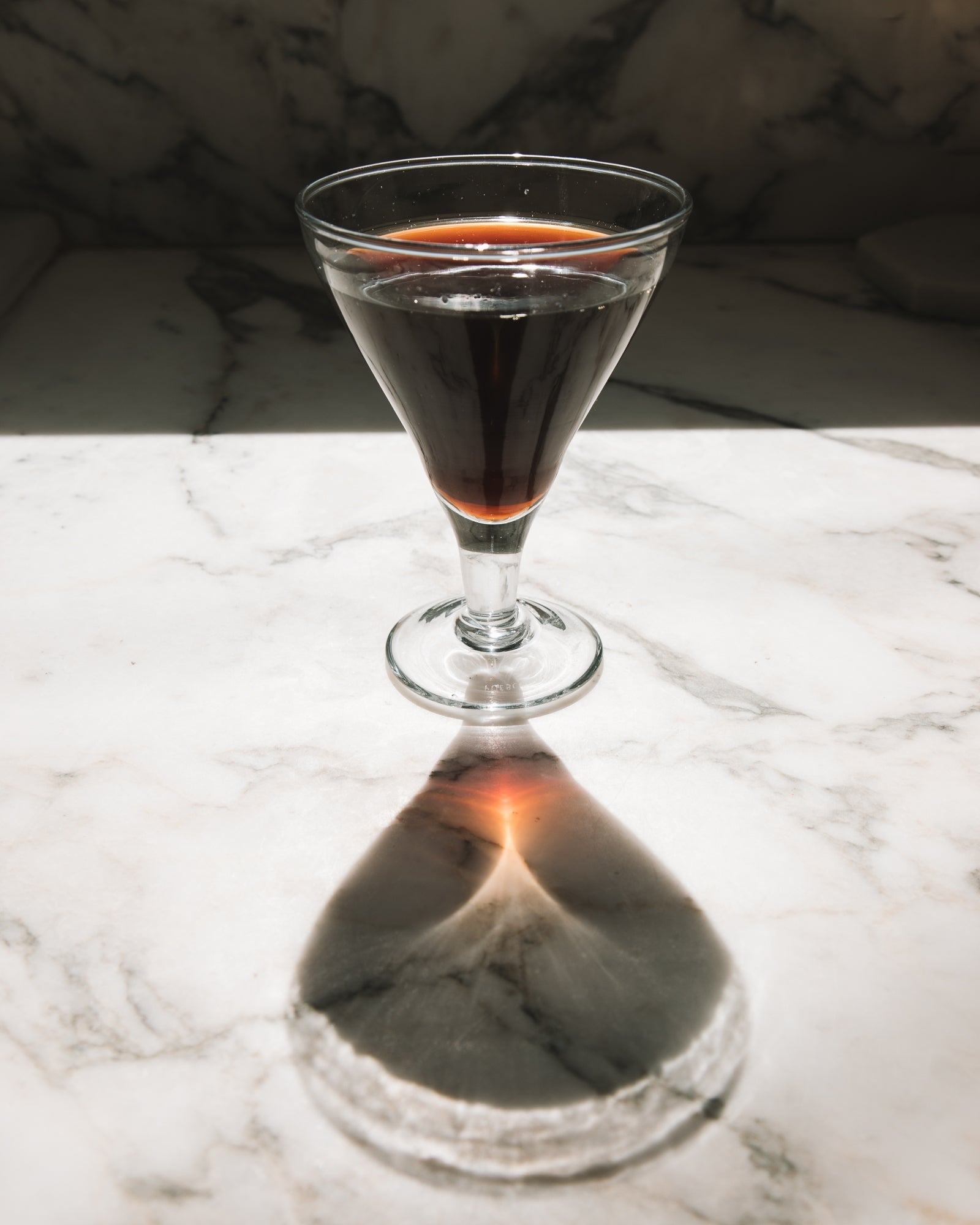 Blown Glass Dessert Cup Triangle 3