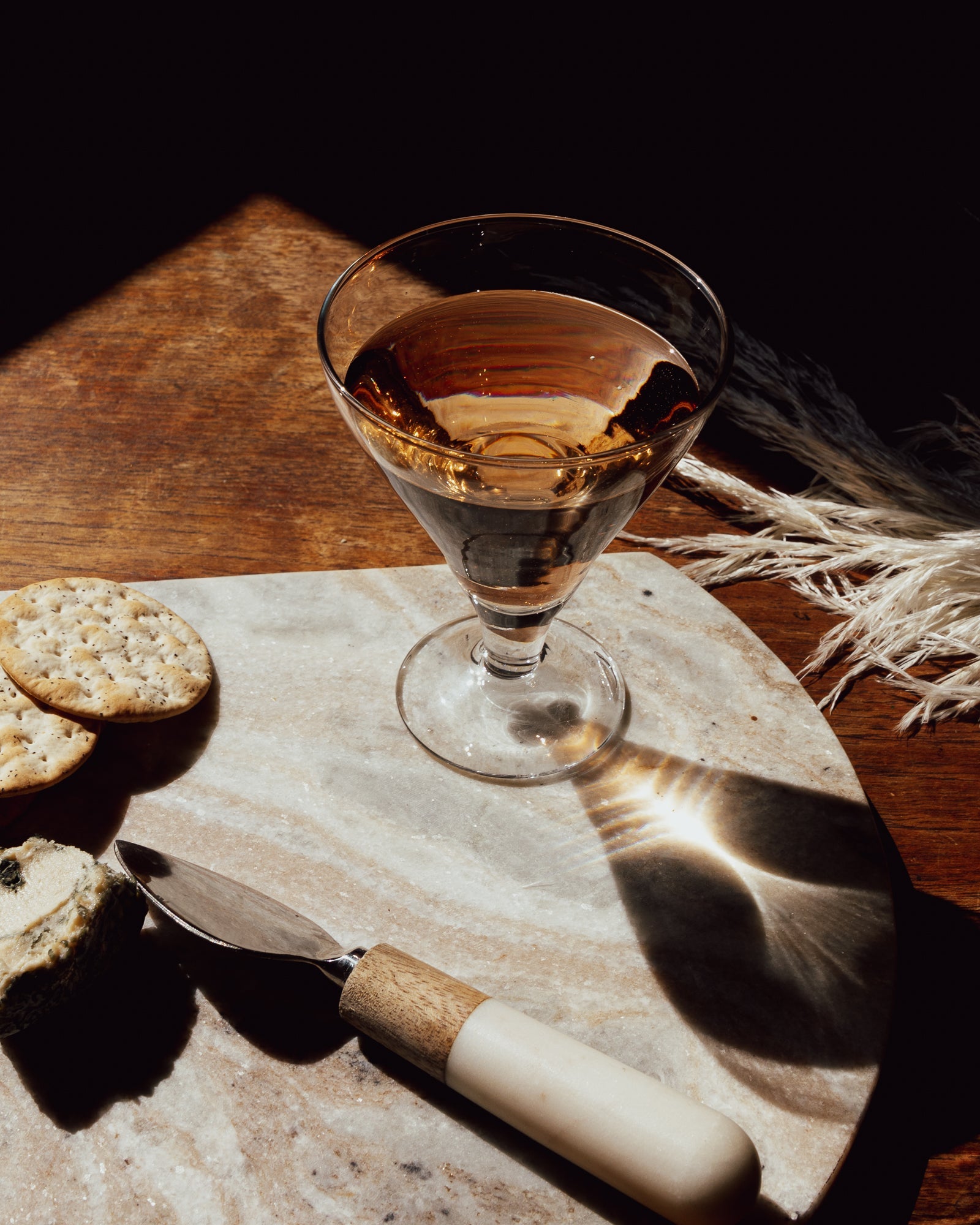 Blown Glass Dessert Cup Triangle 6