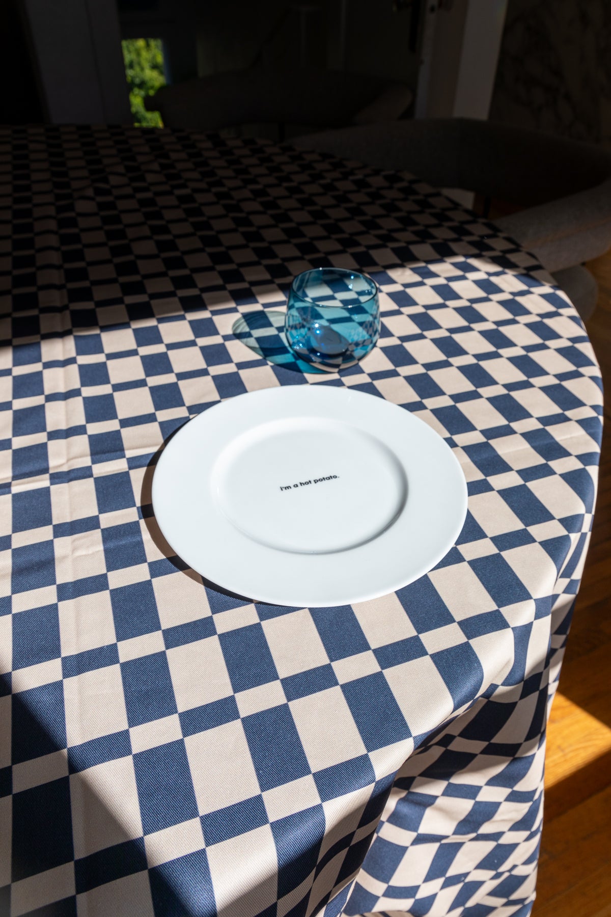 Blue Ladder Tablecloth
