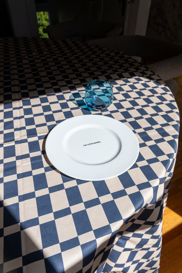 Blue Ladder Tablecloth