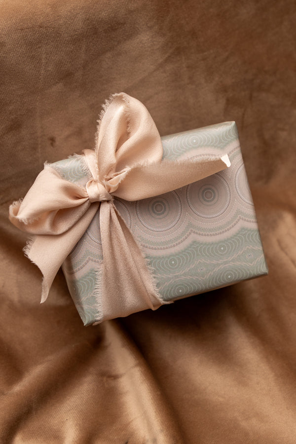 Sage Cream Wrapping Paper