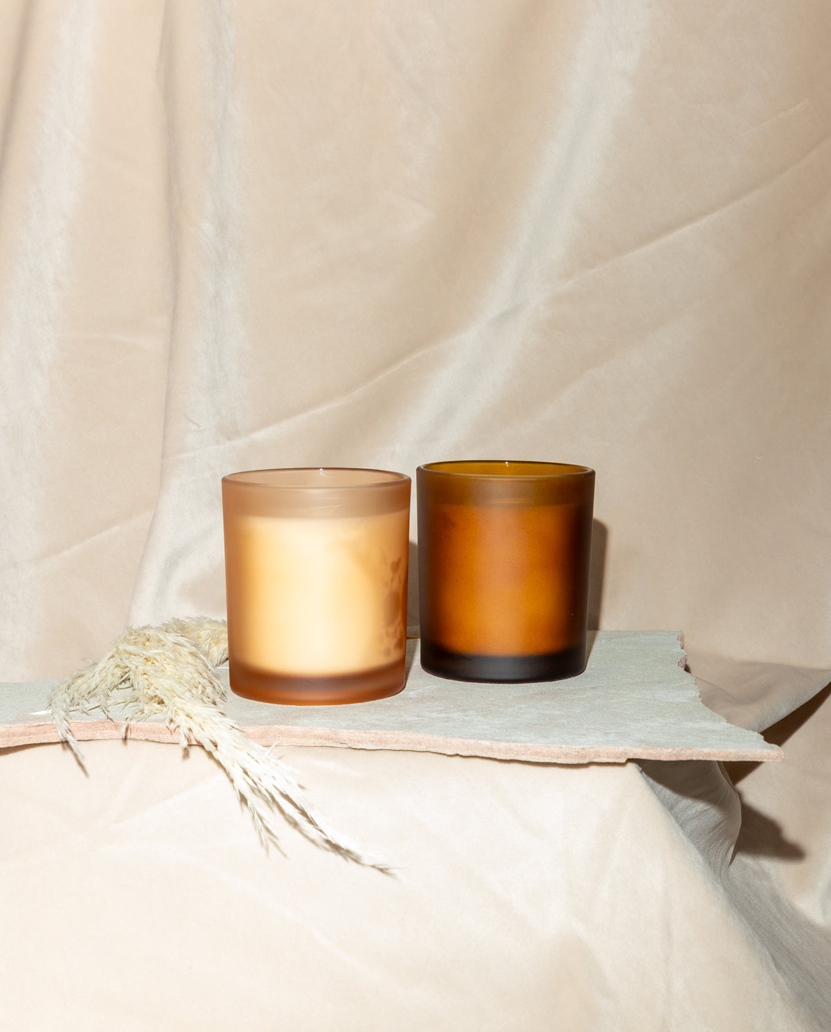 Geranium Heavy Rock Glass Candle D 0P5J4X0 2
