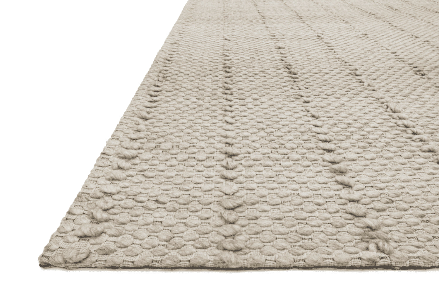 Elliston Hand Woven Beige Rug Alternate Image 1