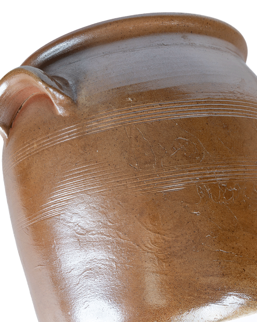 Vintage Bonny sur Loire Barrel Crock