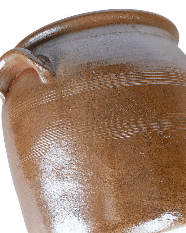 Vintage Bonny sur Loire Barrel Crock