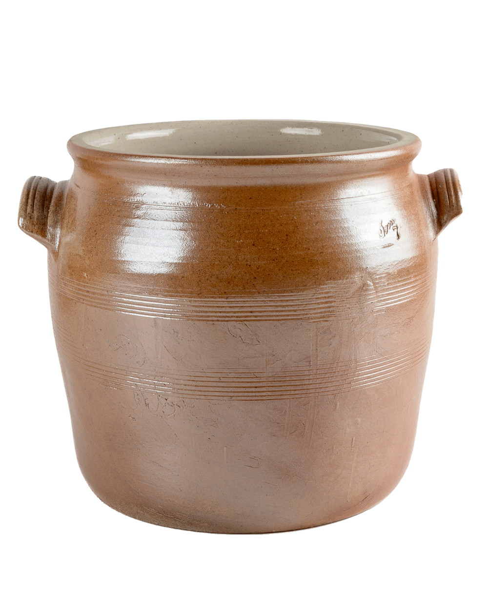 Vintage Bonny sur Loire Barrel Crock