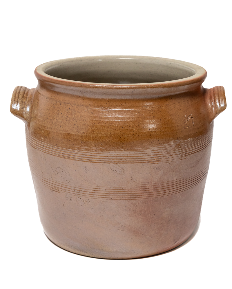 Vintage Bonny sur Loire Barrel Crock