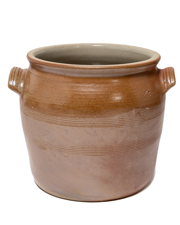Vintage Bonny sur Loire Barrel Crock