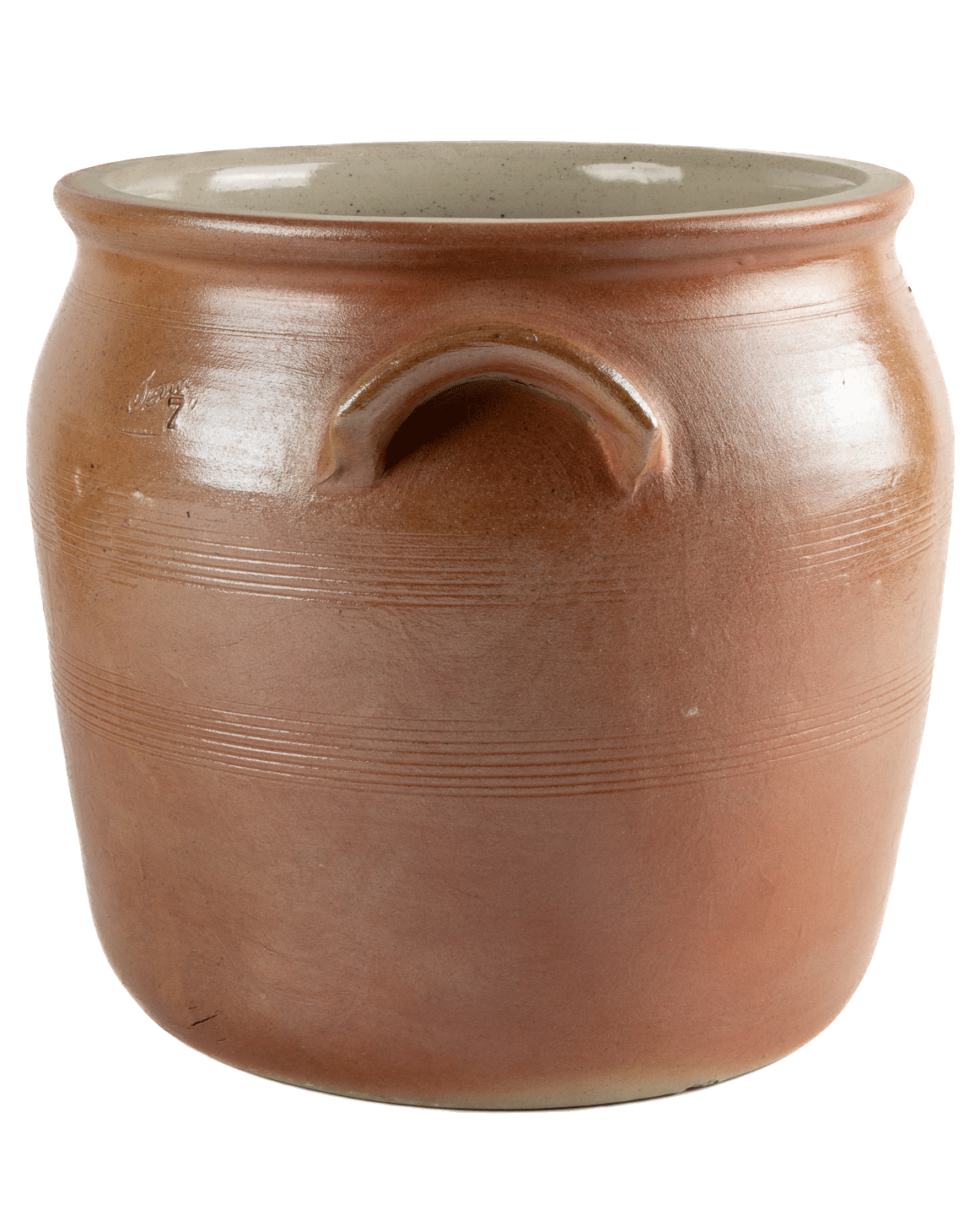 Vintage Bonny sur Loire Barrel Crock