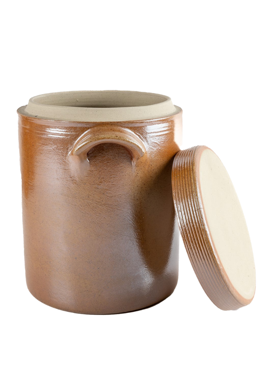 Vintage Bonny sur Loire Covered Jar