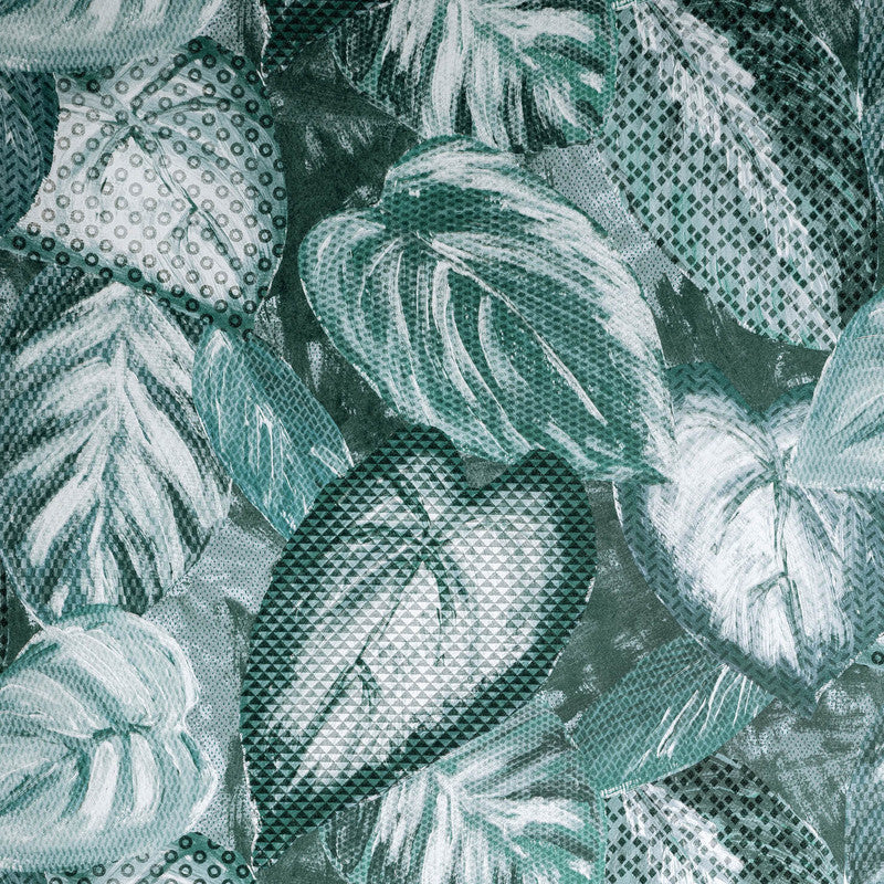 Sample Vita Ficus Wallpaper in Spirulina