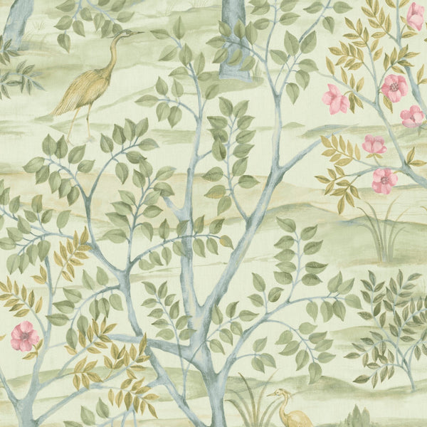 Blooming Garden Albero Garden In Green Galerie Wallcoverings 8317 1
