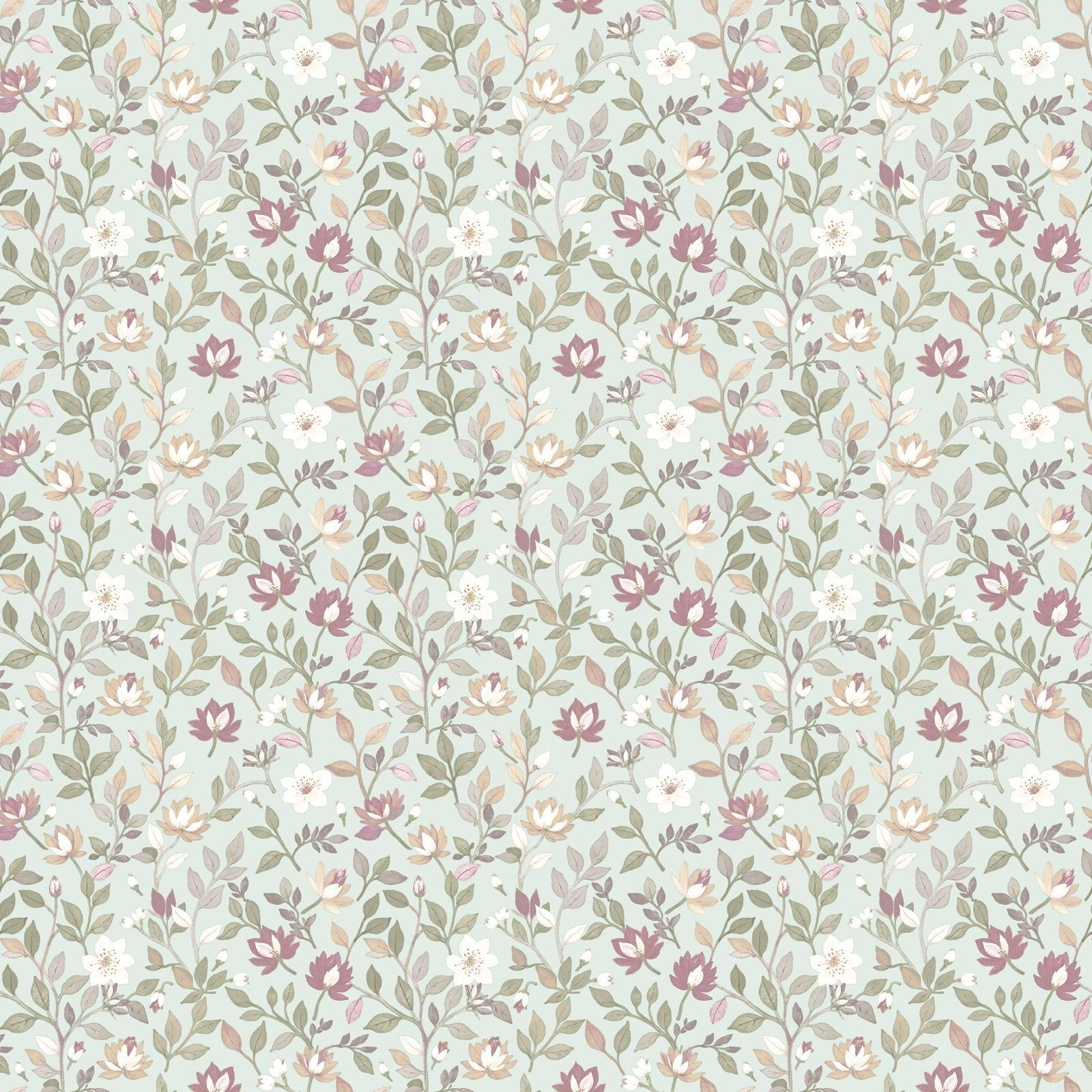 Blooming Garden Tino Garden In Green Galerie Wallcoverings 8352 1